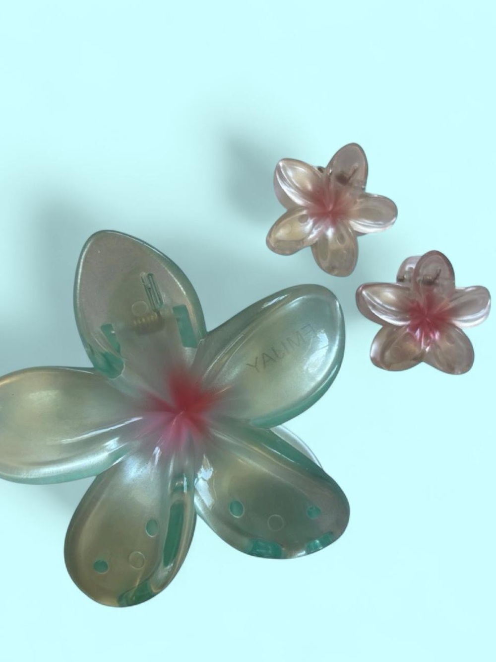 EMI JAY Hibiscus Hair clip Set
